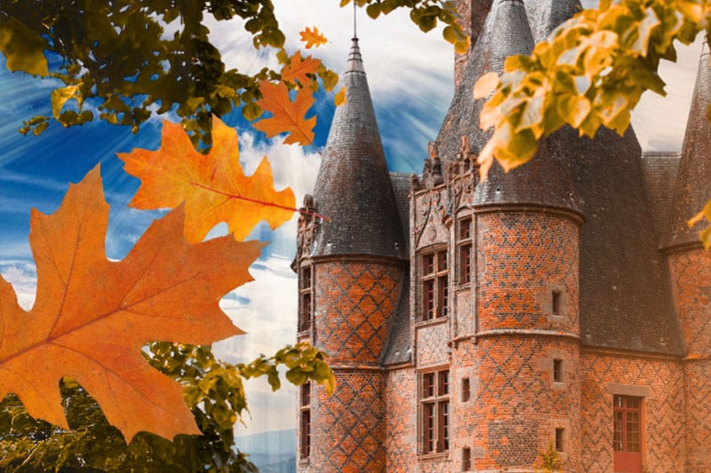 chateau carrouges automne des rois