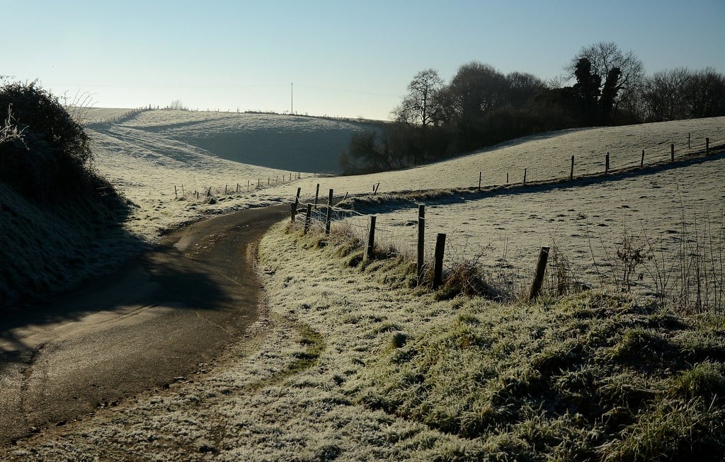 normandie en hiver